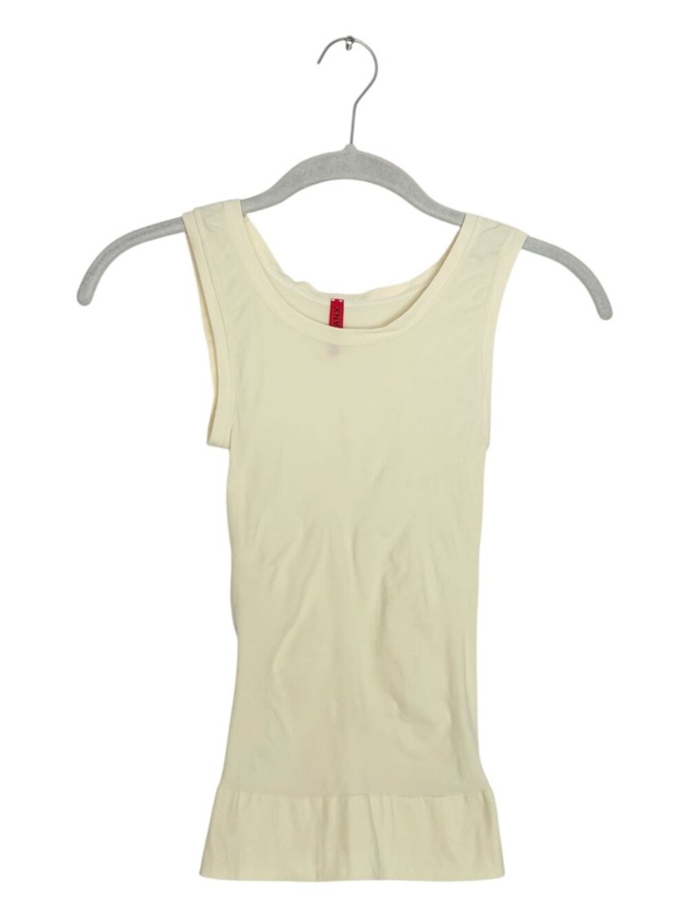 SPANX Classic Tank Knit Shapewear Top in Vanilla - Sz S
